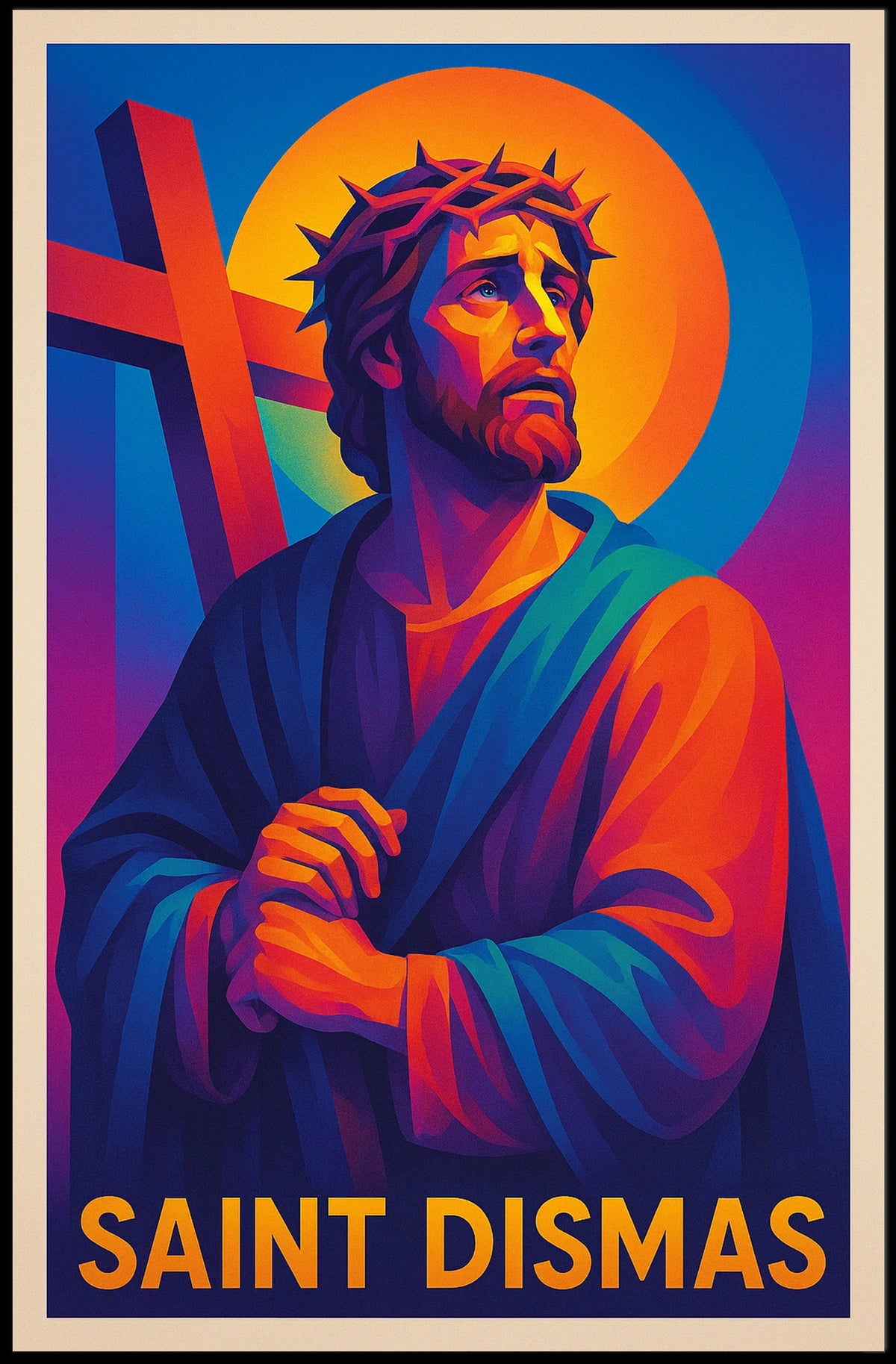 Saint Dismas Poster