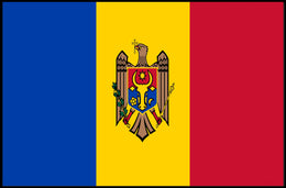 Moldova, Republic of Flag Poster