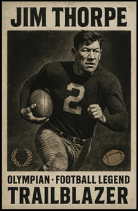 Jim Thorpe Legendary Trailblazer Poster