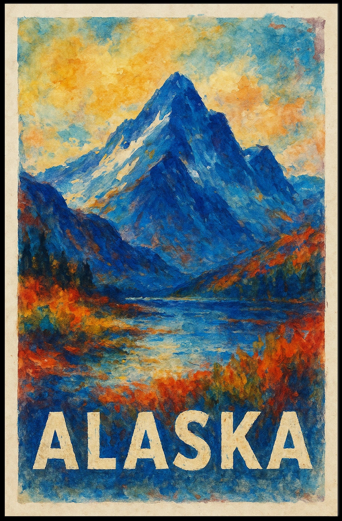 Majestic Alaska Poster