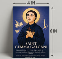 Saint Gemma Galgani Poster PosterGoat