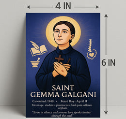 Saint Gemma Galgani Poster PosterGoat
