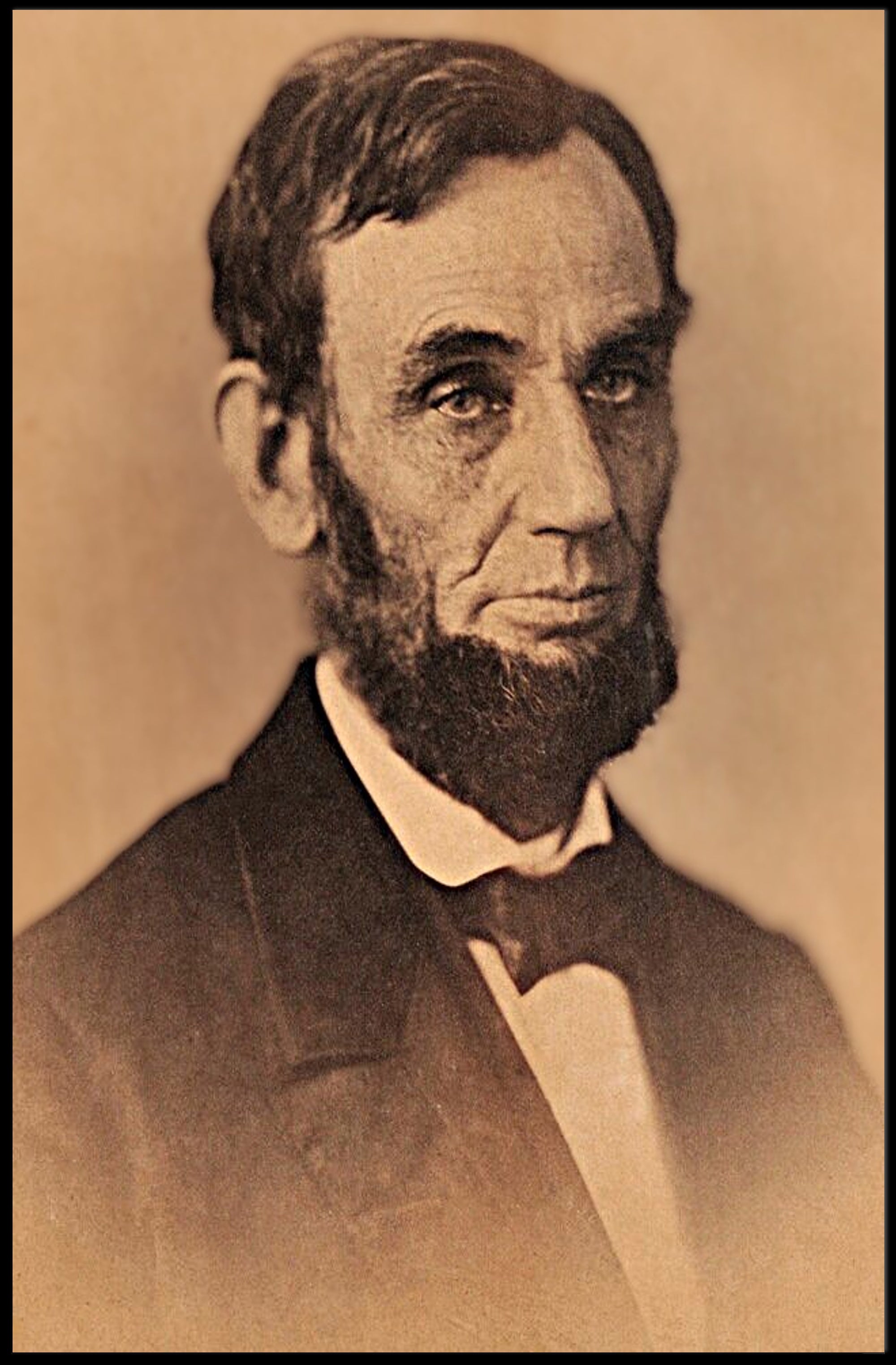 Young Abraham Lincoln Posed Portrait Poster PosterGoat