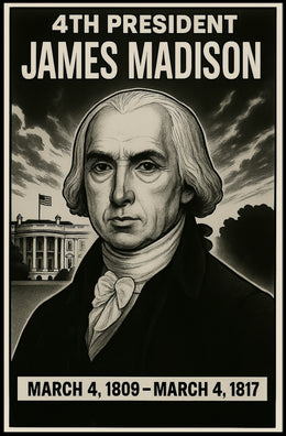 James Madison 4Th President Poster
