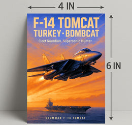 F-14 Tomcat Fleet Guardian Poster PosterGoat