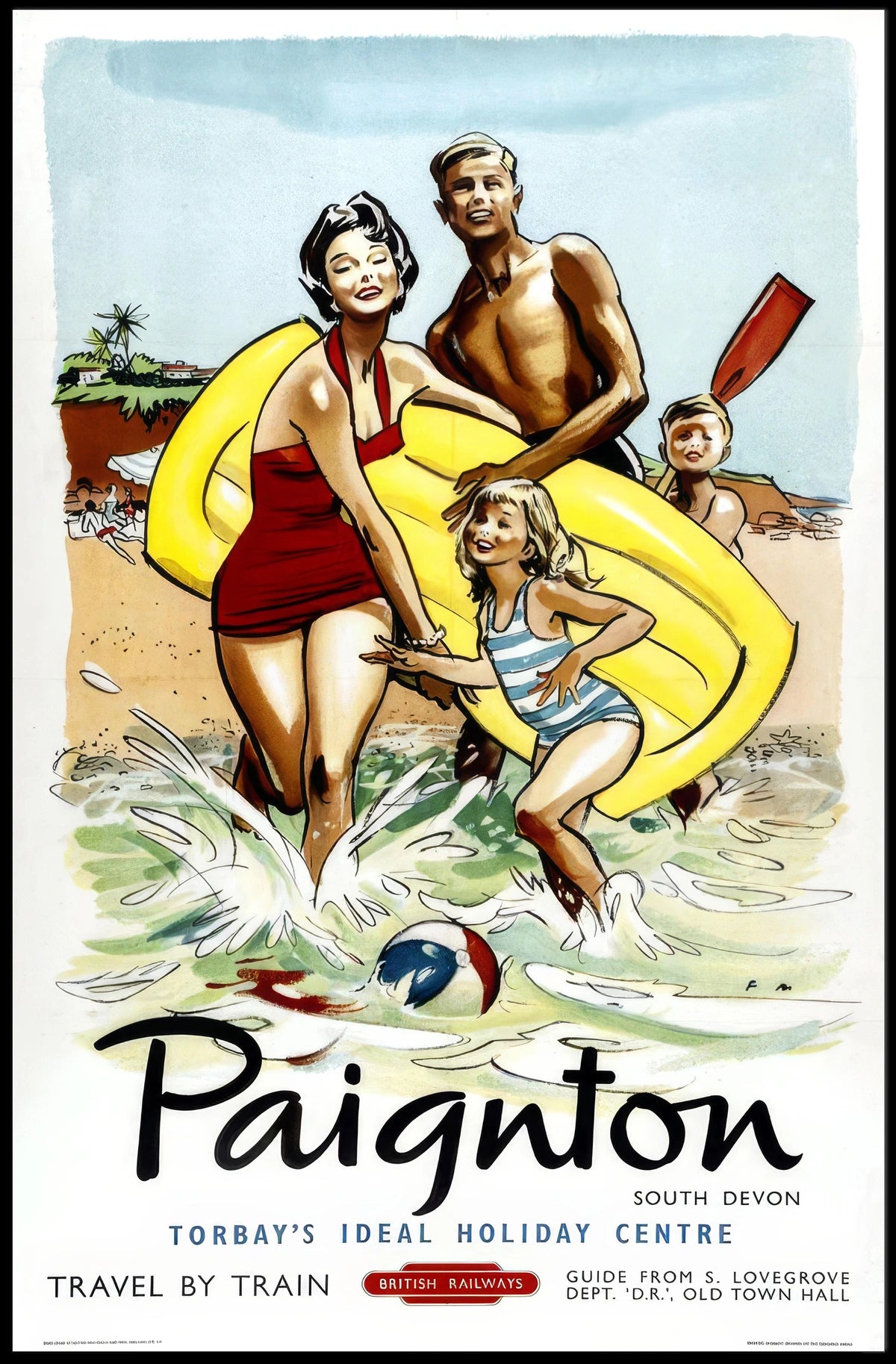 Paignton TorbayS Ideal Holiday Centre Poster
