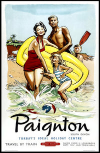 Paignton TorbayS Ideal Holiday Centre Poster