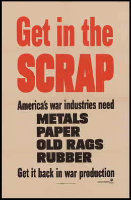 Get in the Scrap Poster PosterGoat
