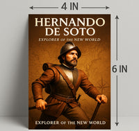 Hernando de Soto Explorer of the New World Poster PosterGoat