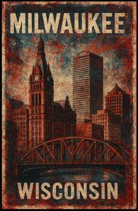 Milwaukee, Wisconsin Poster
