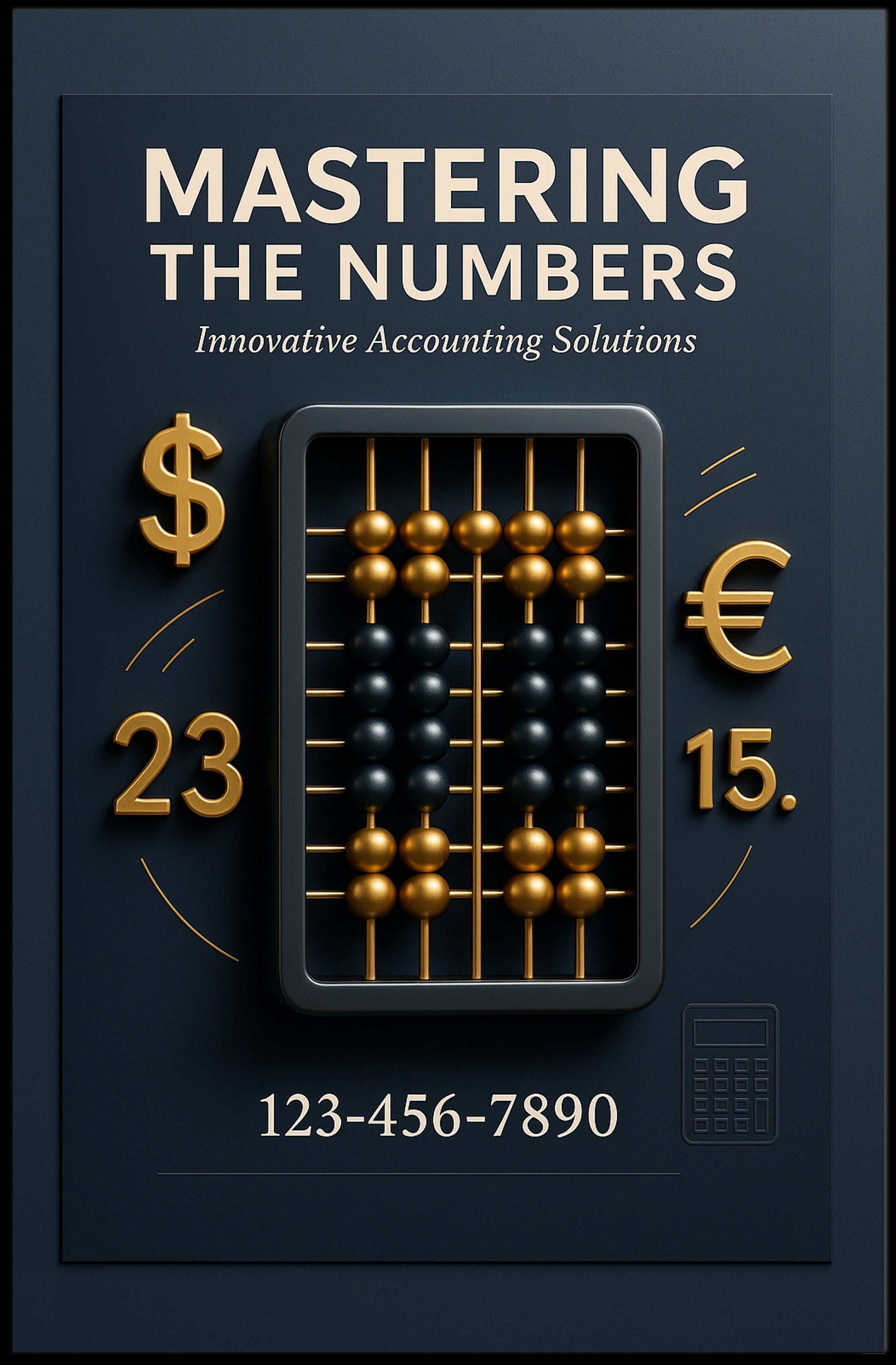 Master Finance with Innovative, Sleek Accounting Solution Poster