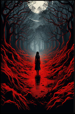 The Enchanted Forest Path Poster