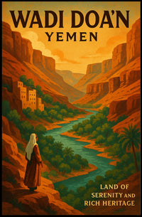 Wadi DoaN, Yemen Land Of Serenity And Poster