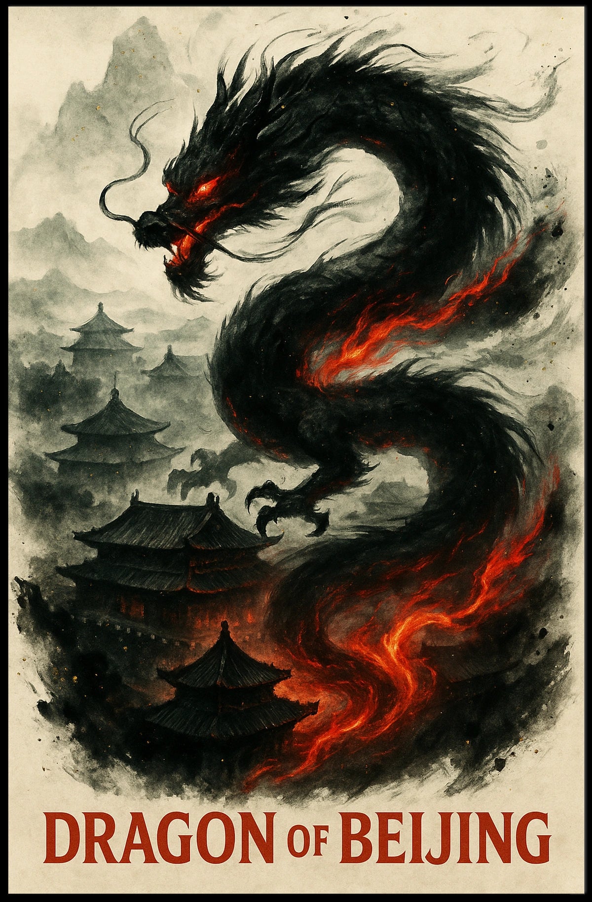 Dragon Of Beijing Poster