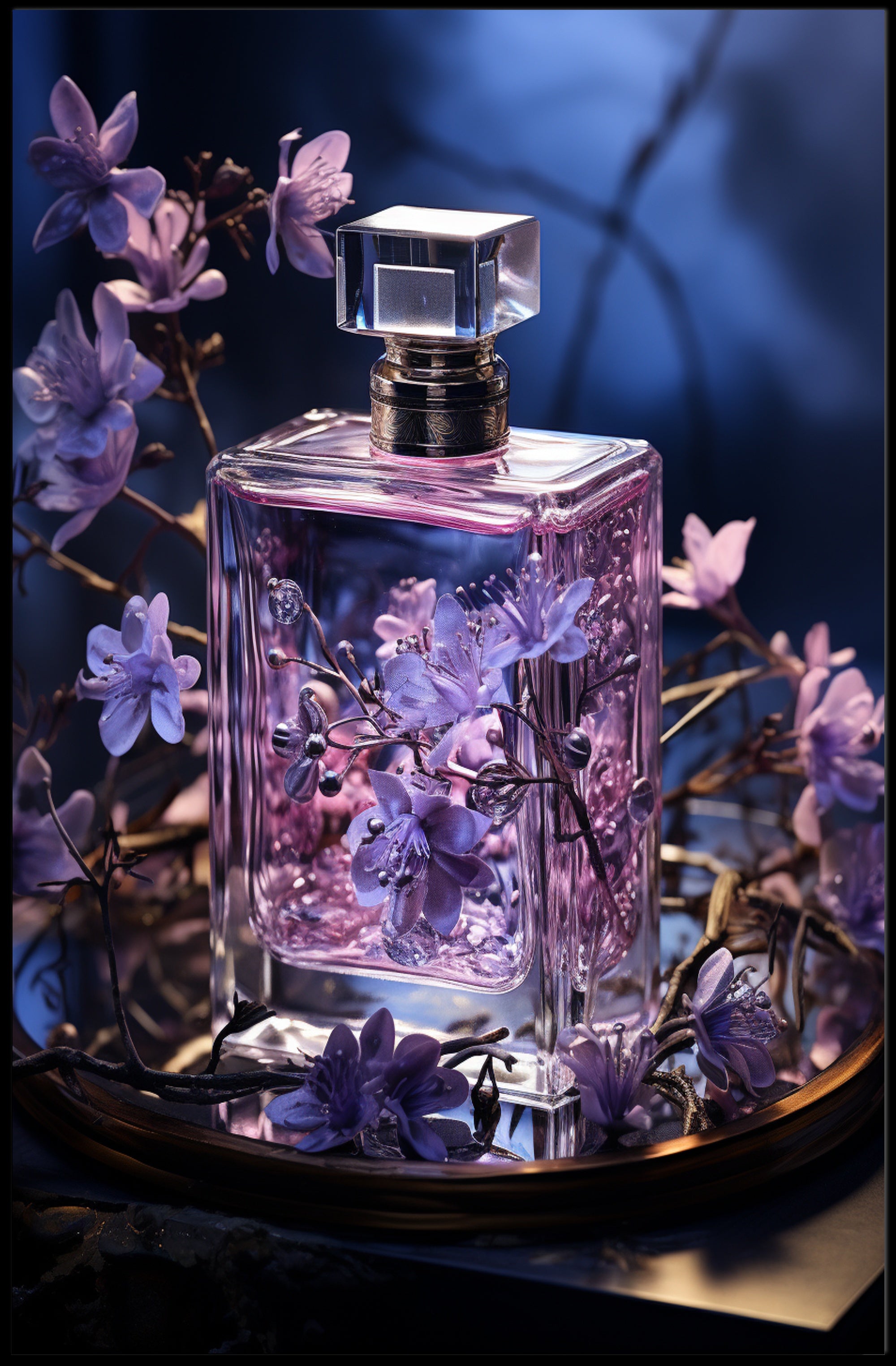 Enchanted Blossom Essence Poster PosterGoat