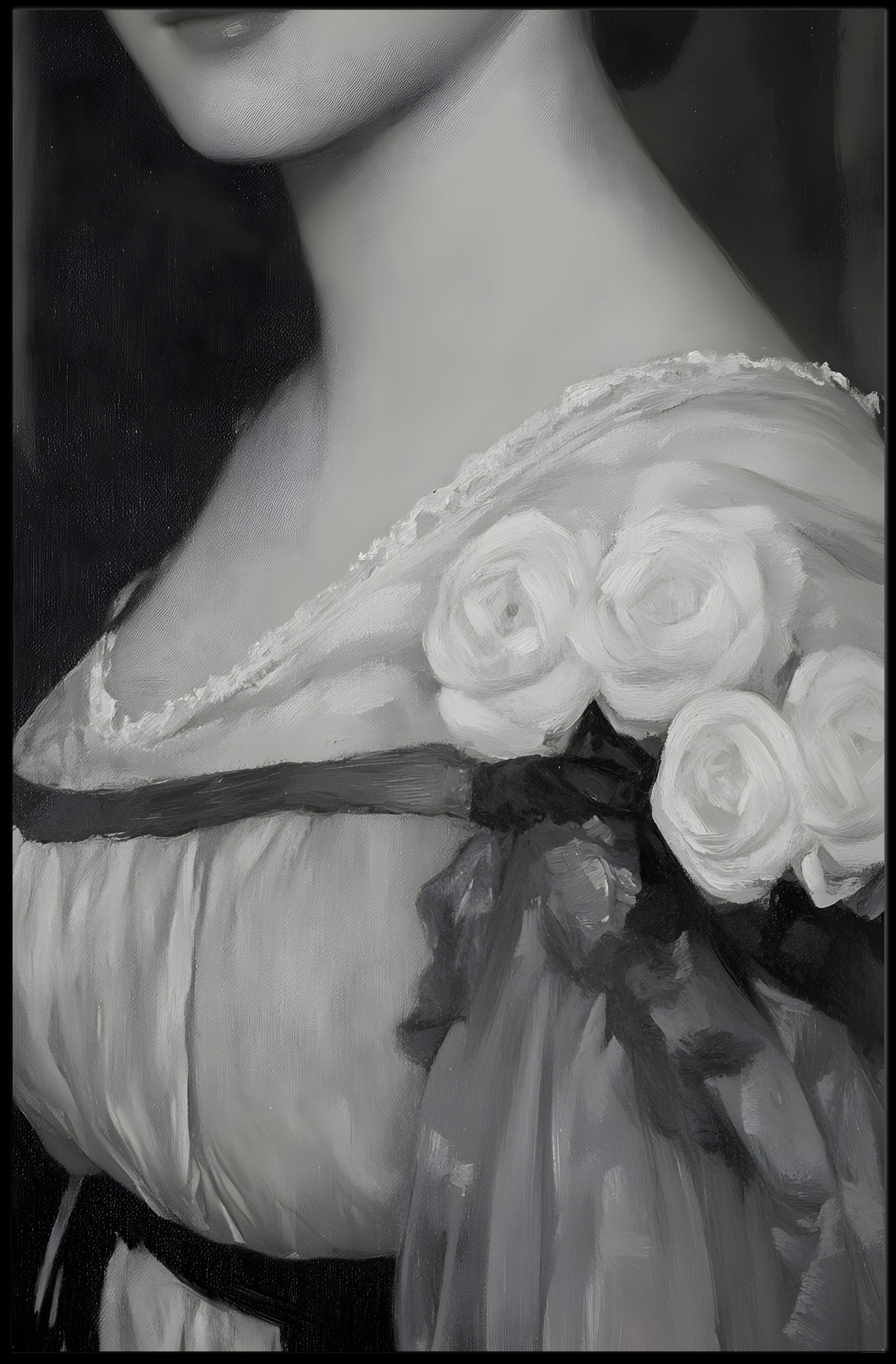 Timeless Beauty Victorian Era Artwork in Artistic Poster PosterGoat