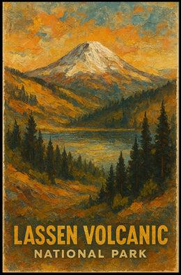 Lassen Volcanic National Park Poster