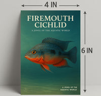 Firemouth Cichlid A Jewel of the Aquatic World Poster PosterGoat