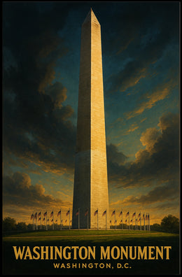 Washington Monument Poster