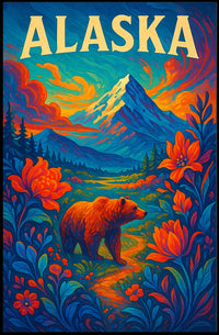Majestic Alaska Poster