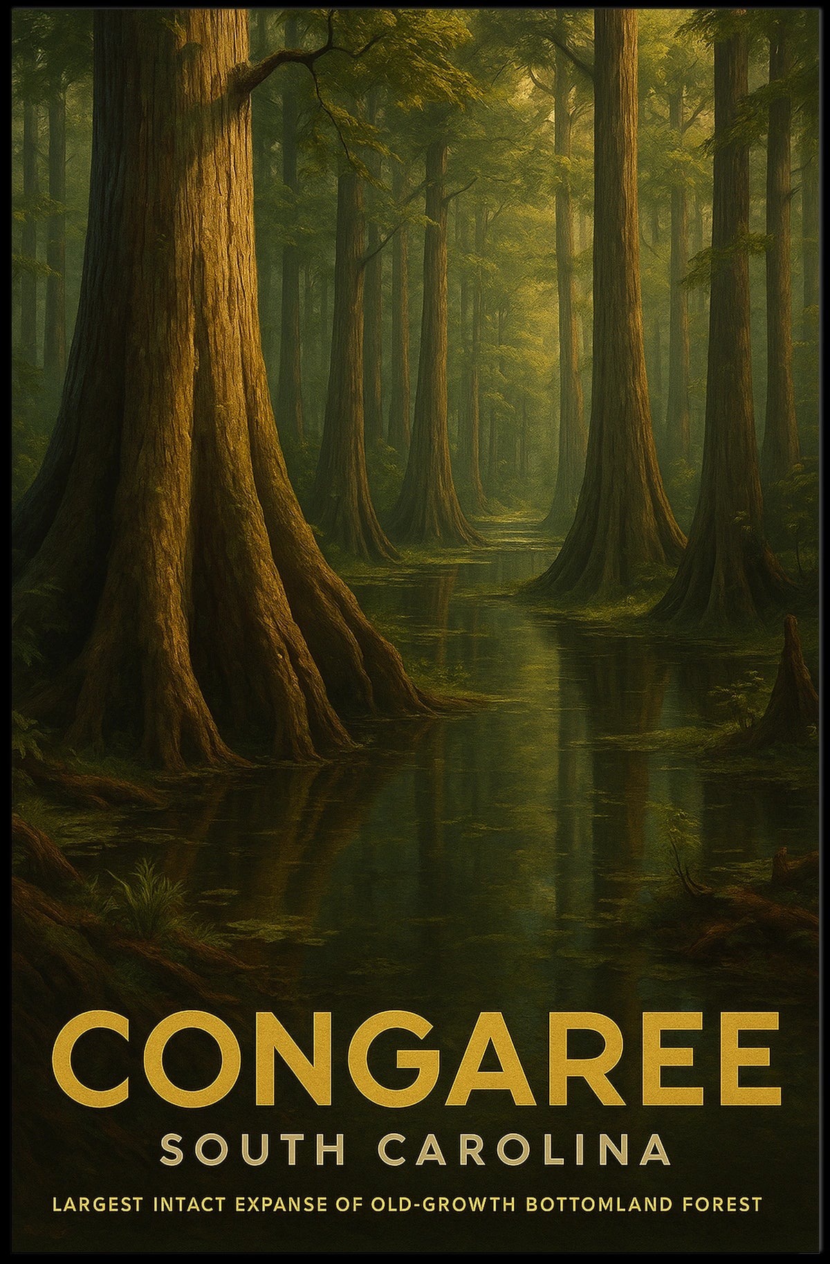 Congaree National Park Poster