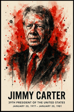 Jimmy Carter 39Th President Poster