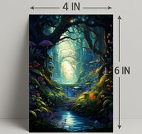 Enchanted Forest Pathway Poster