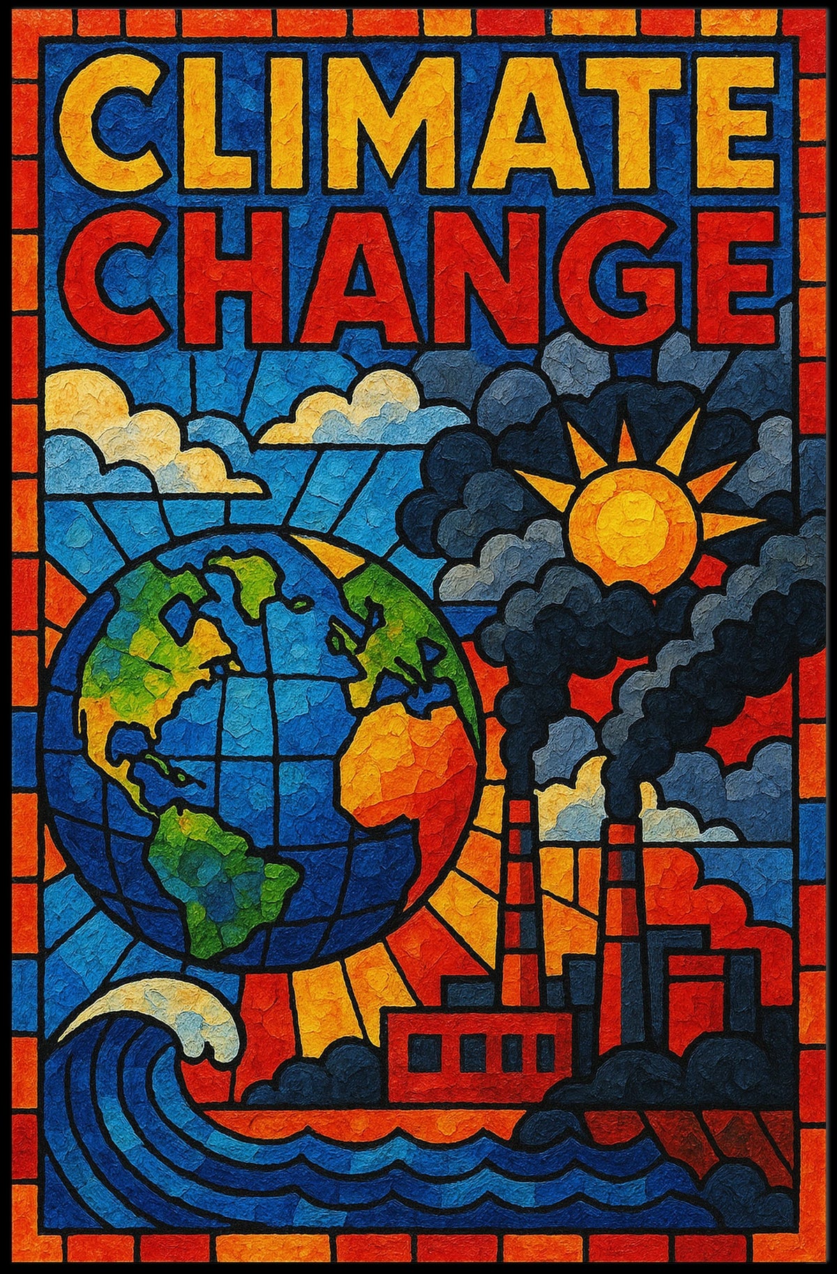 Climate Change Awareness Poster