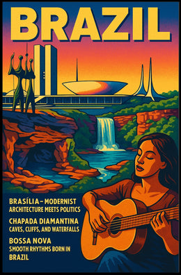 Discover Brazil Poster
