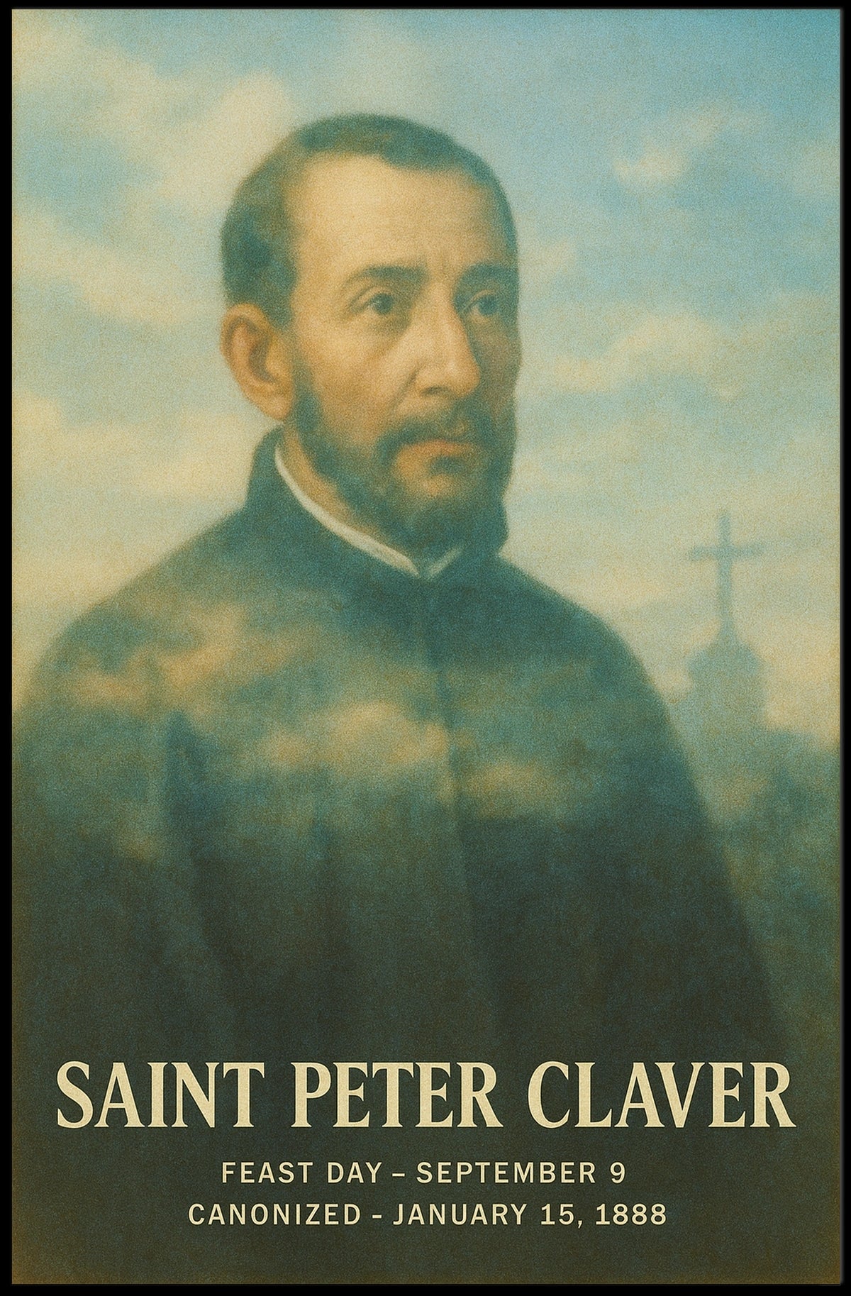 Saint Peter Claver Poster