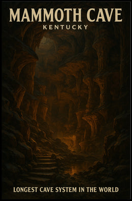 Mammoth Cave Kentucky Poster