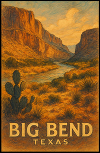 Big Bend, Texas Poster