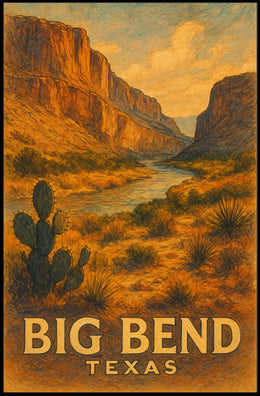 Big Bend, Texas Poster