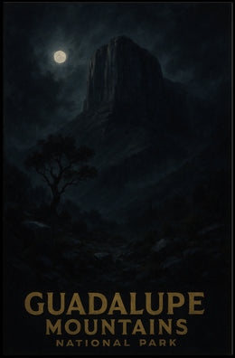 Guadalupe Mountains National Park Scenic Wanderlust Poster