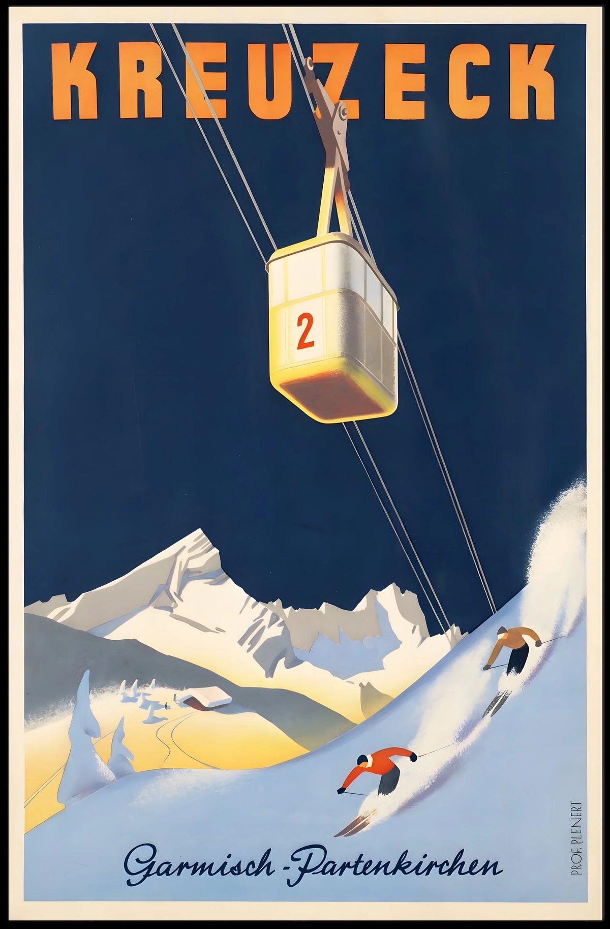 Kreuzeck Ski Adventure Poster