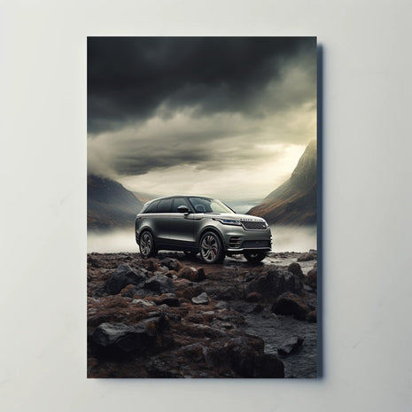 Modern SUV Adventure Awaits Travel Poster