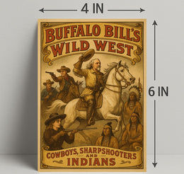 Buffalo Bills Wild West Show Poster Print PosterGoat