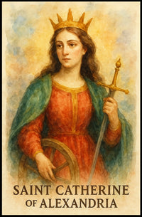 Saint Catherine of Alexandria Poster