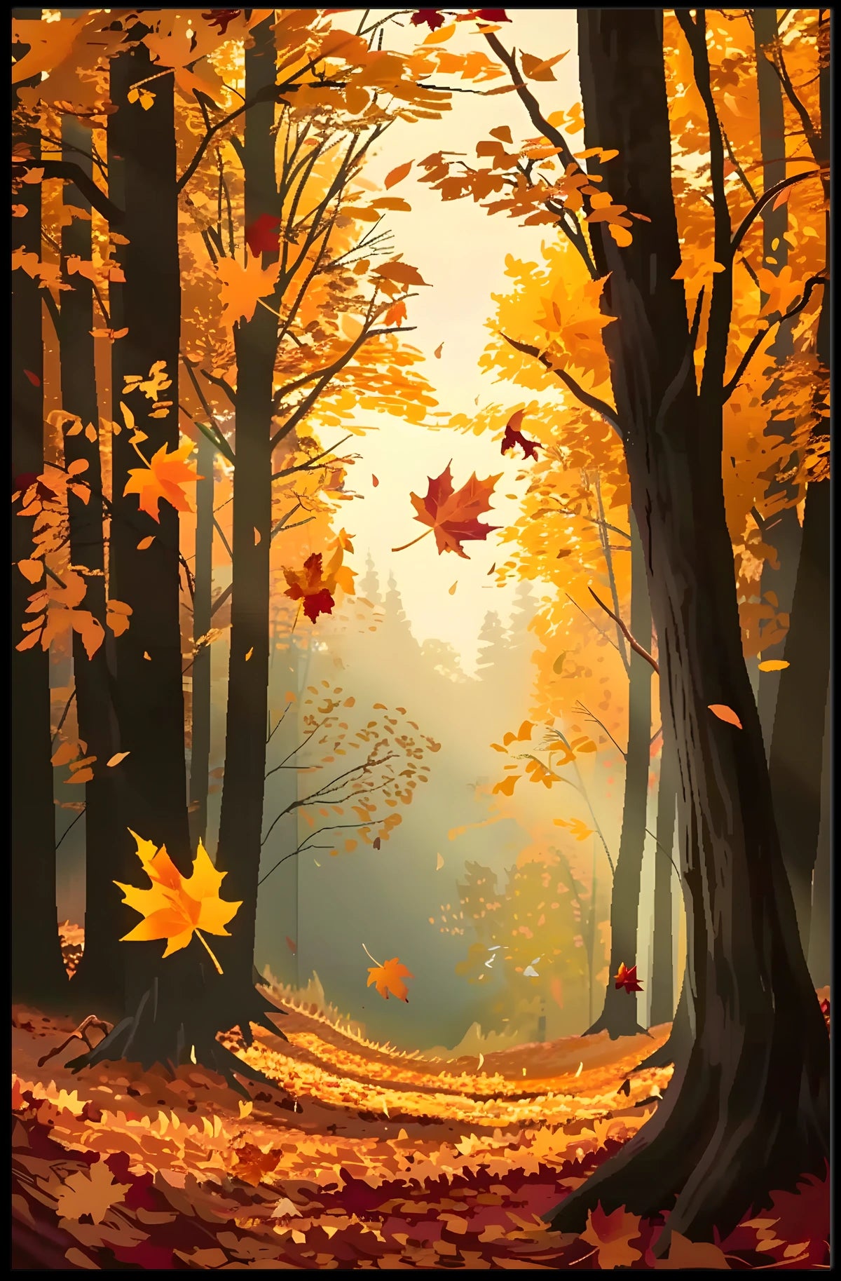 Autumn Serenity Poster