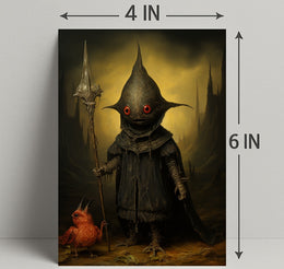 Enigmatic Guardian Of The Mystical Realm Poster