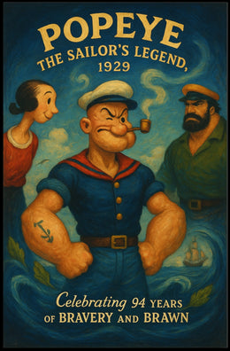 Popeye 1929 Art Poster POP-126