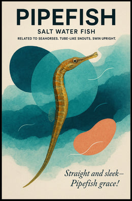 Pipefish Salt Water Elegance Poster