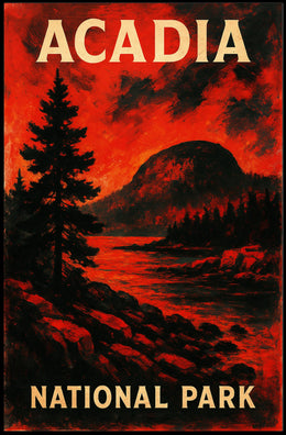 Acadia National Park Poster