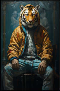 The Urban Tiger Poster PosterGoat
