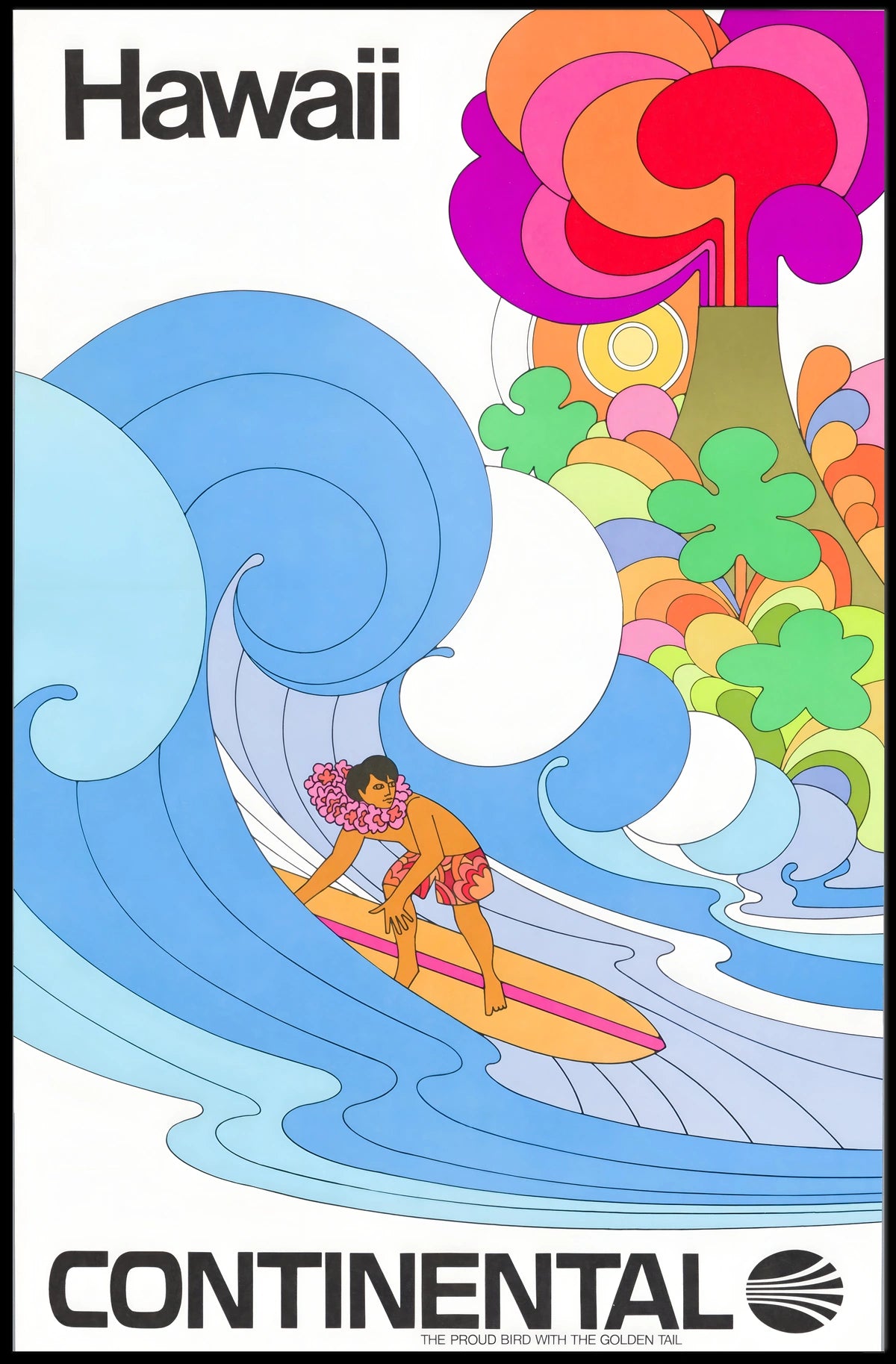 Hawaii Surf Adventure Poster