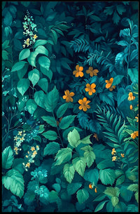 Verdant Serenity Wall Art Print for Home Decor