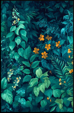 Verdant Serenity Wall Art Print for Home Decor