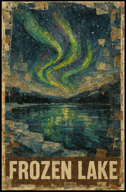 Frozen Lake Poster