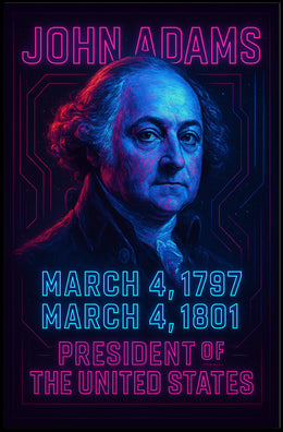 John Adams 2Nd President Poster