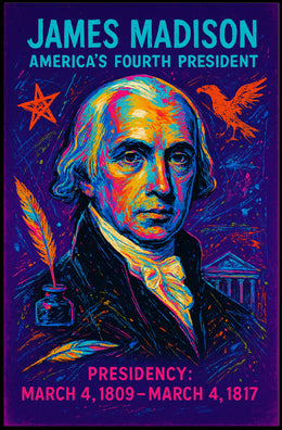 James Madison 4Th President Poster